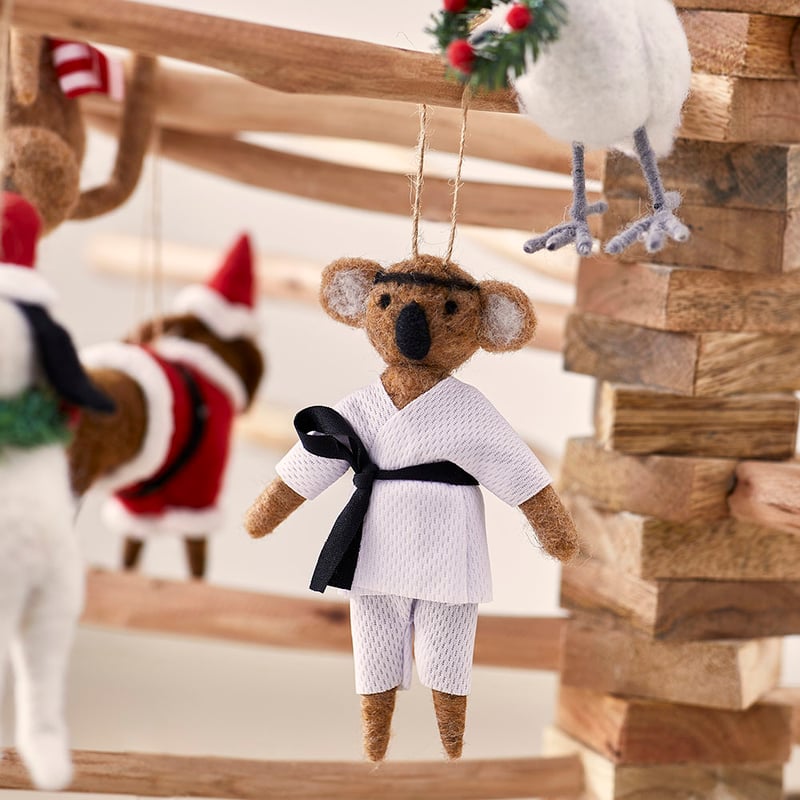 Felted Martial Arts Sporting Hero