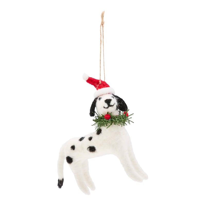 Felted Dalmatian Friend