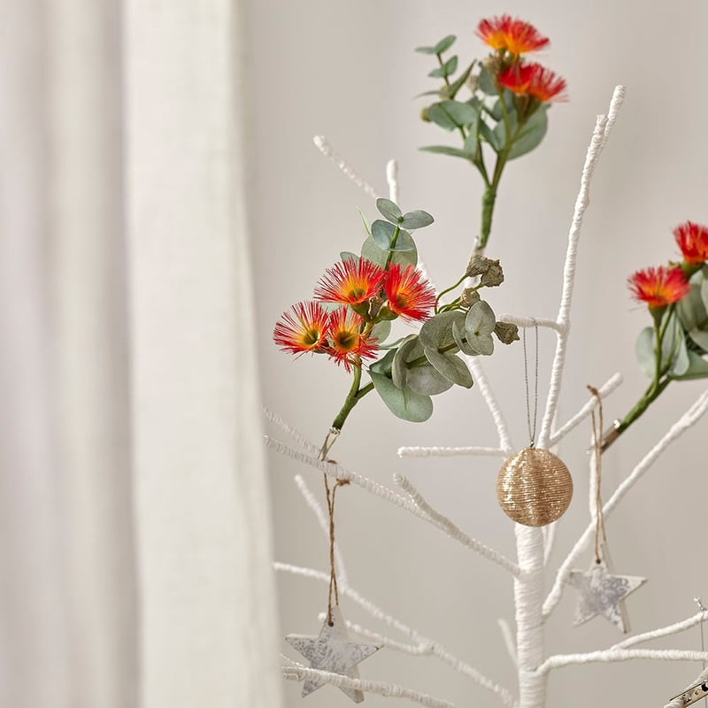 Jute White Twig Christmas Tree