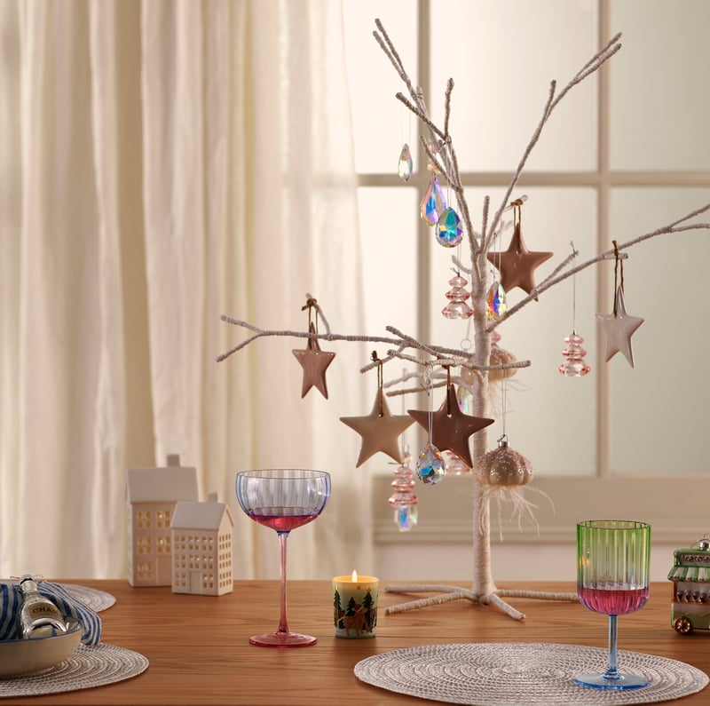 Jute White Twig Christmas Tree