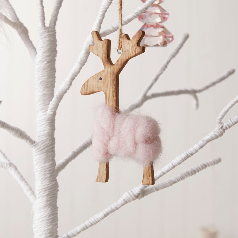 Jute White Twig Christmas Tree