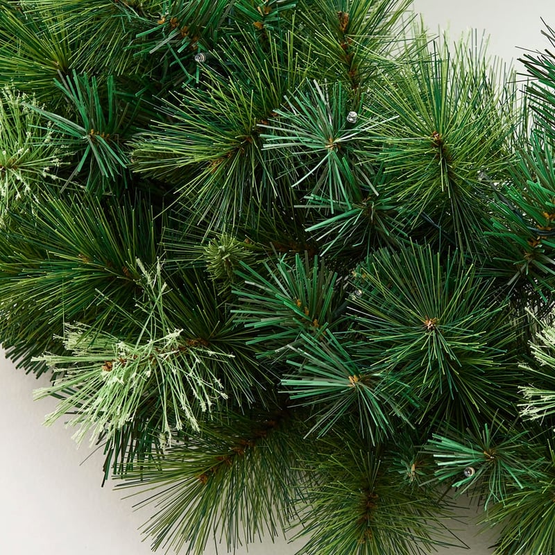 Luxe LED Large Green Wreath