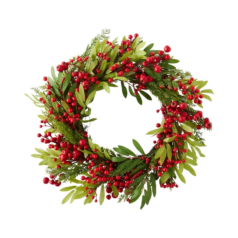 Red Berry Red & Green Wreath