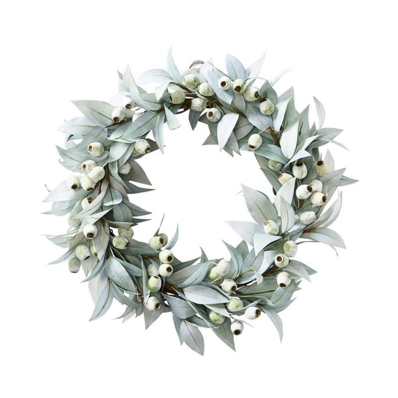 Gum Nut Silver & Naturals Wreath