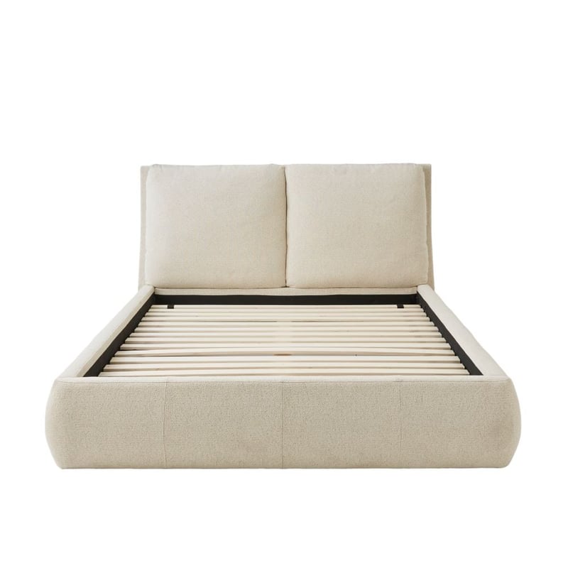 Hamina Pearl Boucle Full Bed