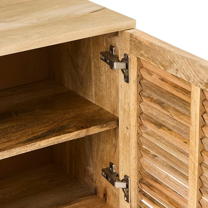 Louvre Natural Bedside Table