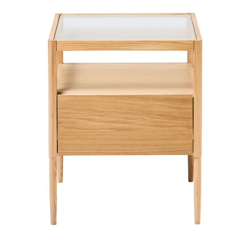 Florence Natural Bedside Table