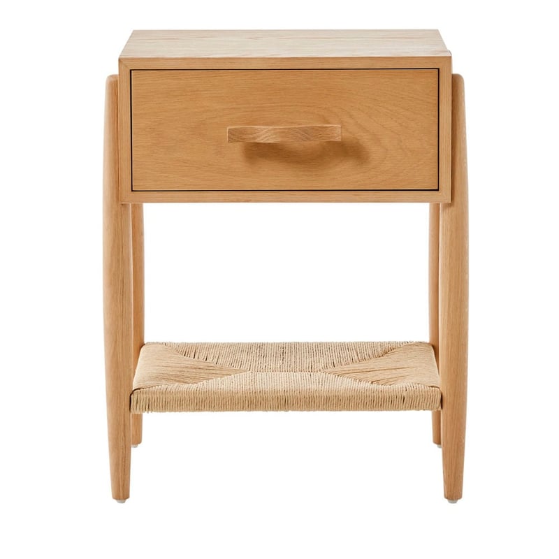 Hendrix Oak Bedside Table