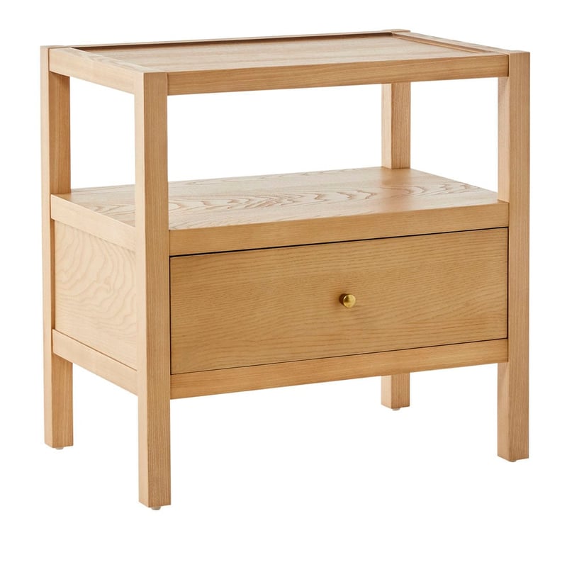 Walker Natural Bedside Table