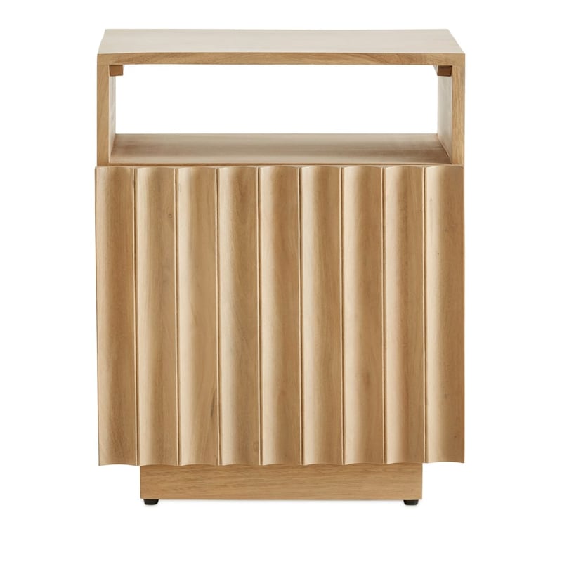 Bari Natural Bedside Table