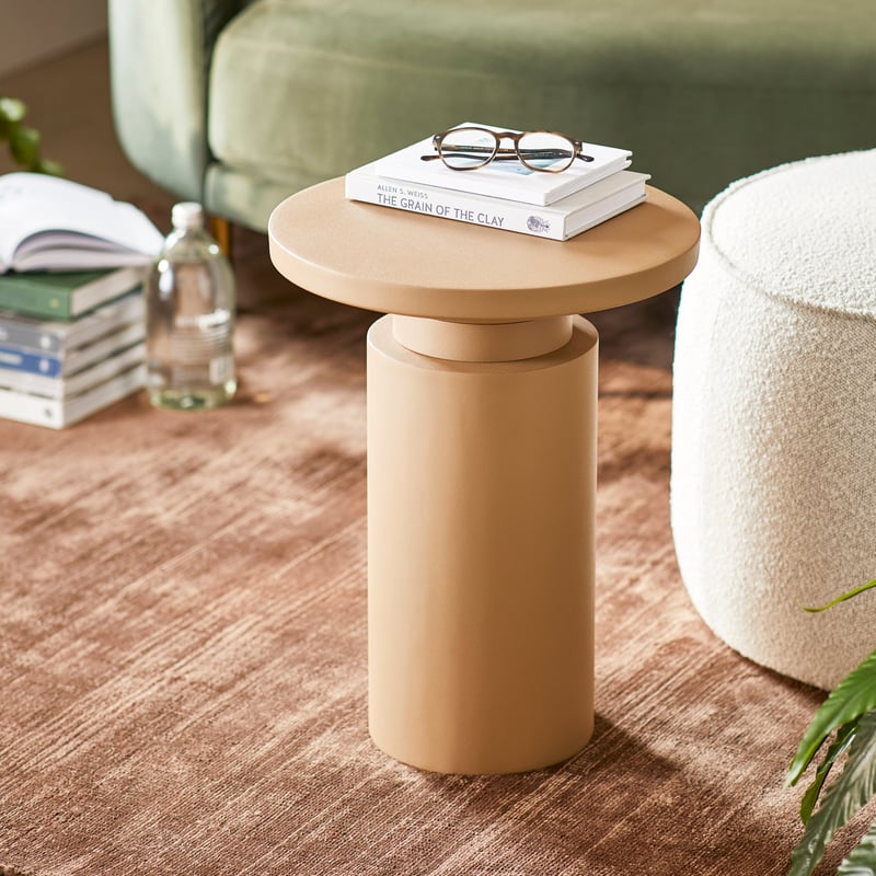 Orson Latte Side Table