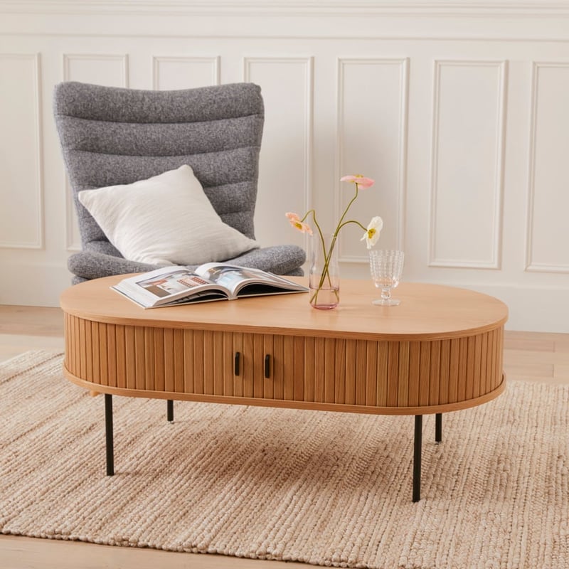 Hyde Natural Rectangle Coffee Table