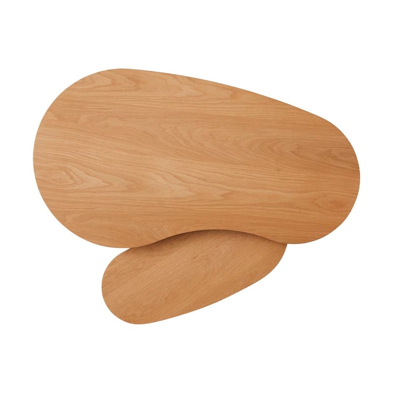 Oak Nesting Coffee Table Set