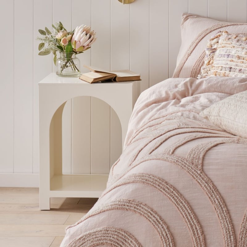 Lana Ivory Bedside Table