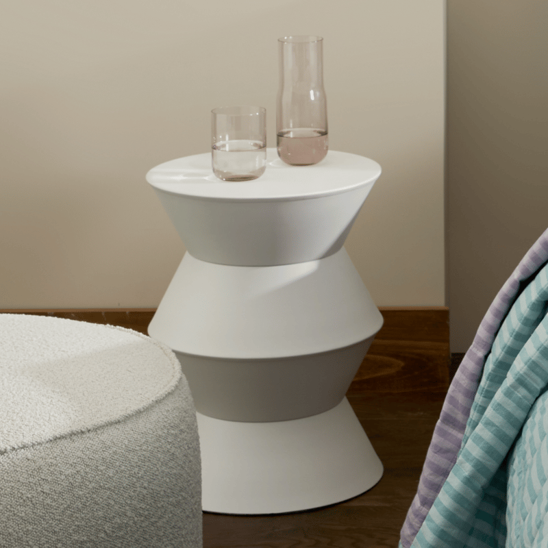 Jarvis White Side Table