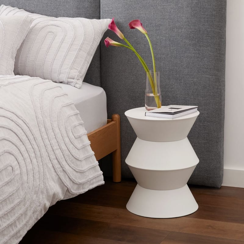 Jarvis White Side Table