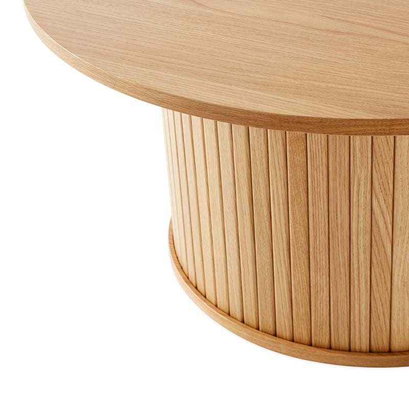 Hyde Natural Round Coffee Table