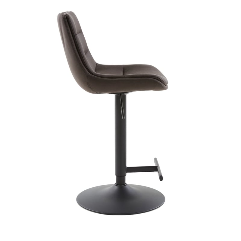 Preston Black Counter Stool