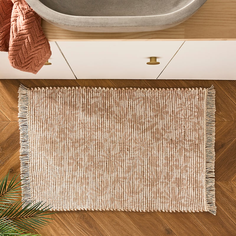 Monte Coastal Flowers Indoor Mat