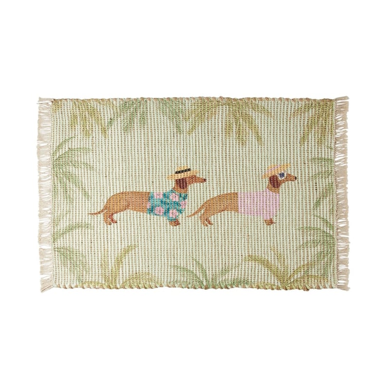 Monte Summertime Dachshund Indoor Mat
