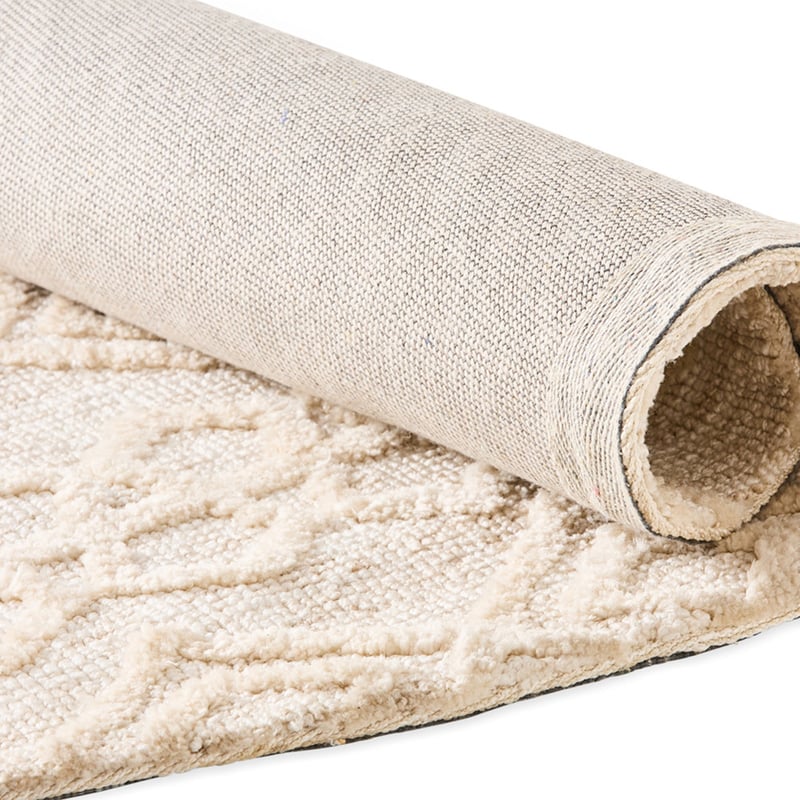 Ohio Natural Marle Round Rug