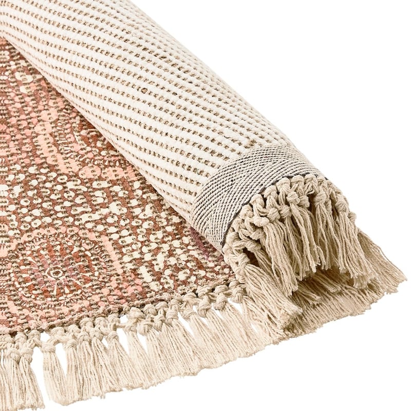 Cungelella Bilabila Pink Clay Round Rug