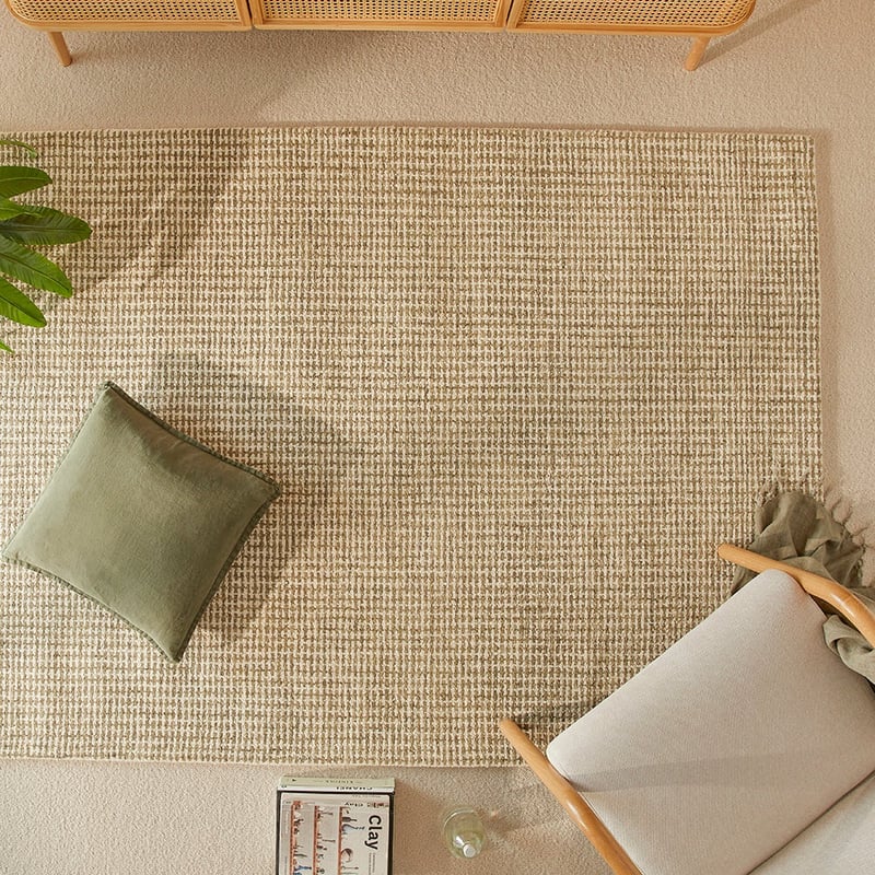 Colorado Moss & Natural Rug