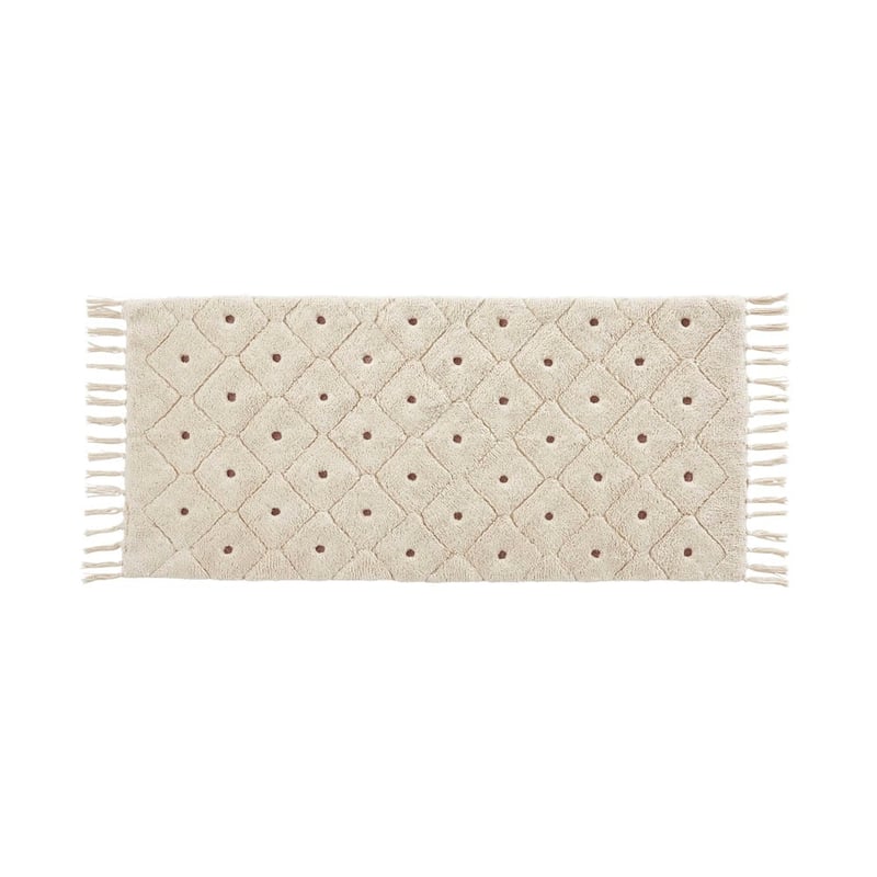 Freya Natural & Mauve Rug Runner