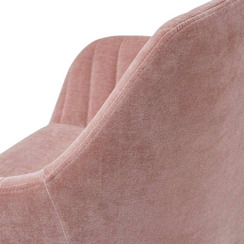 Munich Dusty Rose Desk Chair