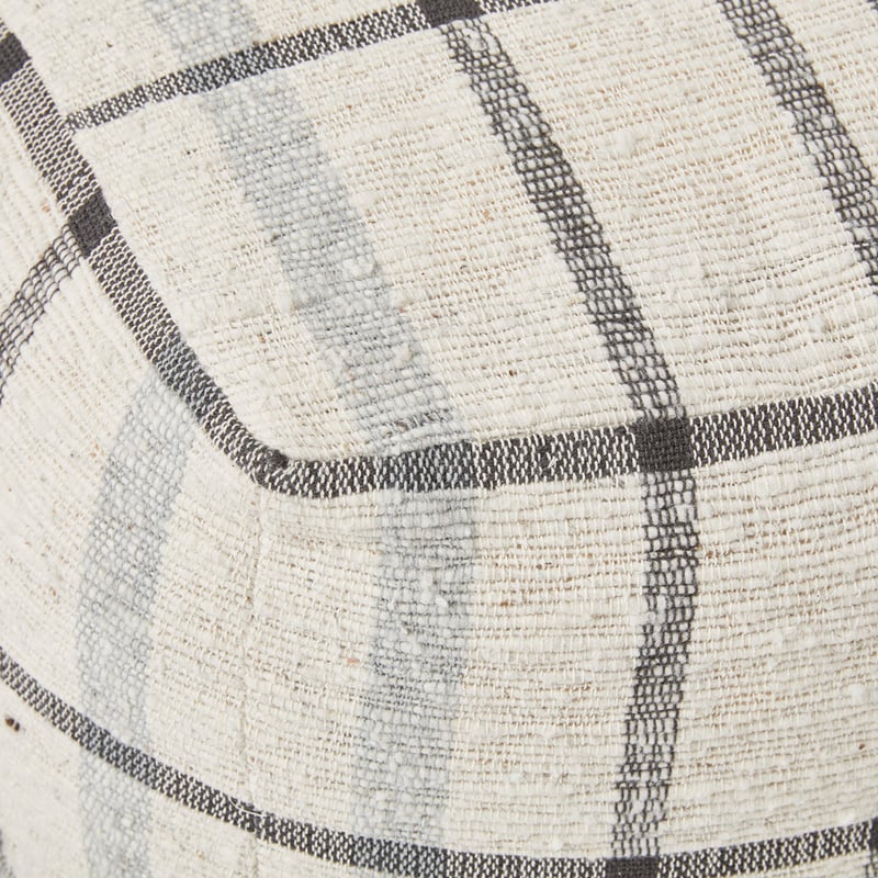 Micah Blue Pouf