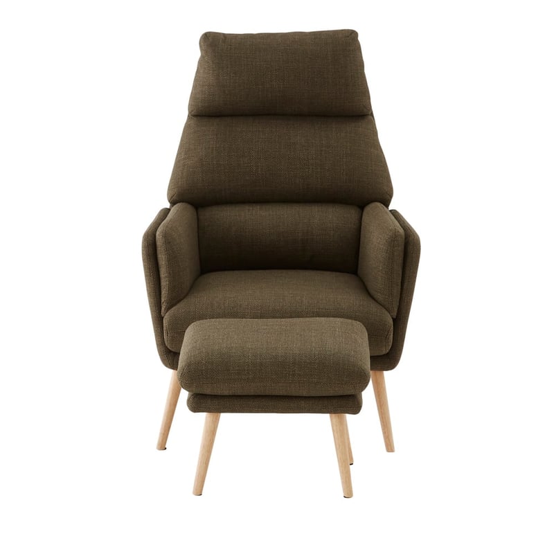 Anderson Evergreen 1 Seater Chair & Foot Rest