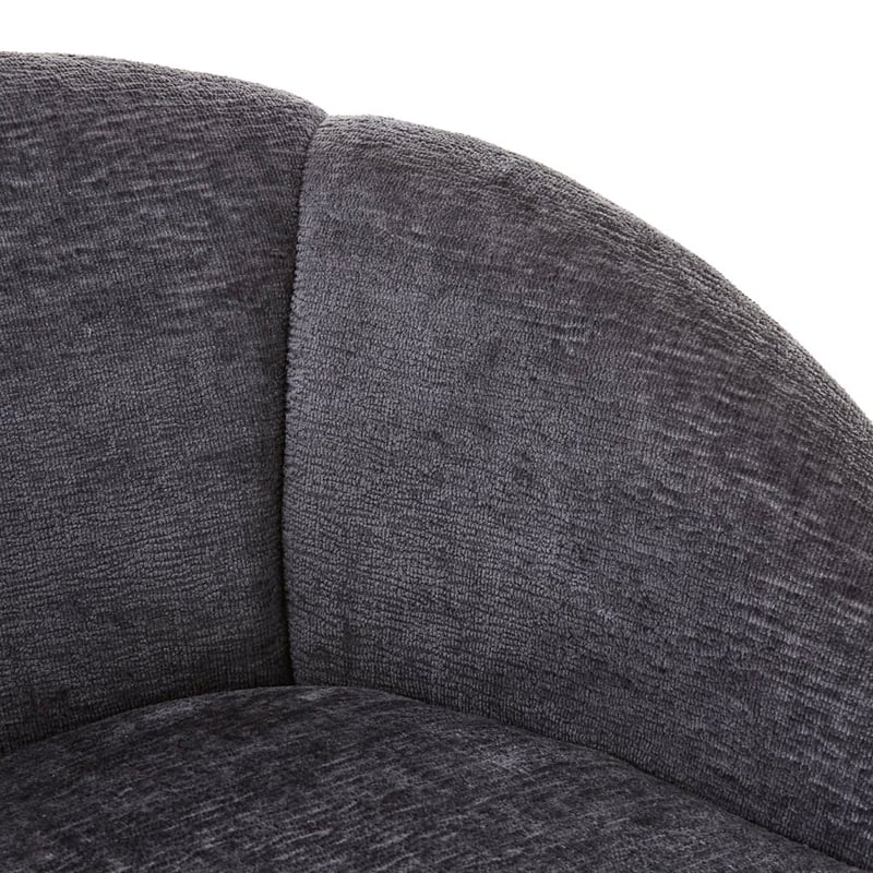 Ariel Navy Swivel Chair 