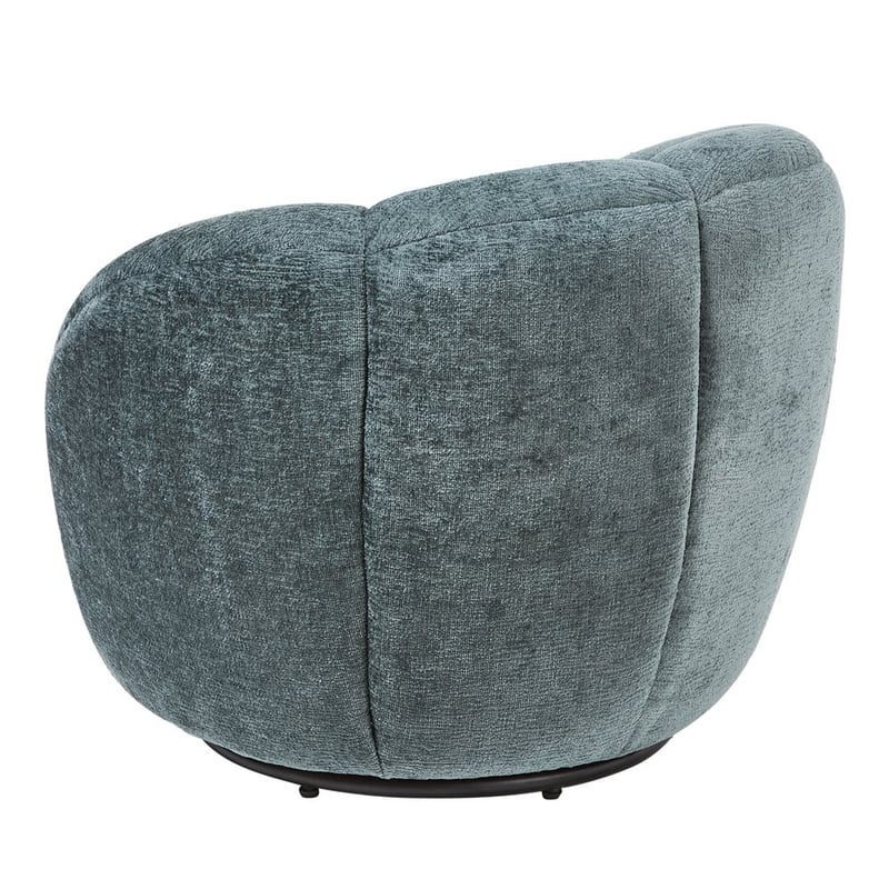 Ariel Tea Green Swivel Chair