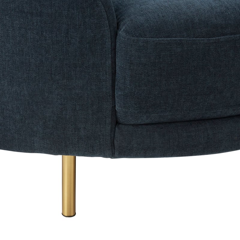 Messina Petrol Blue Sofa