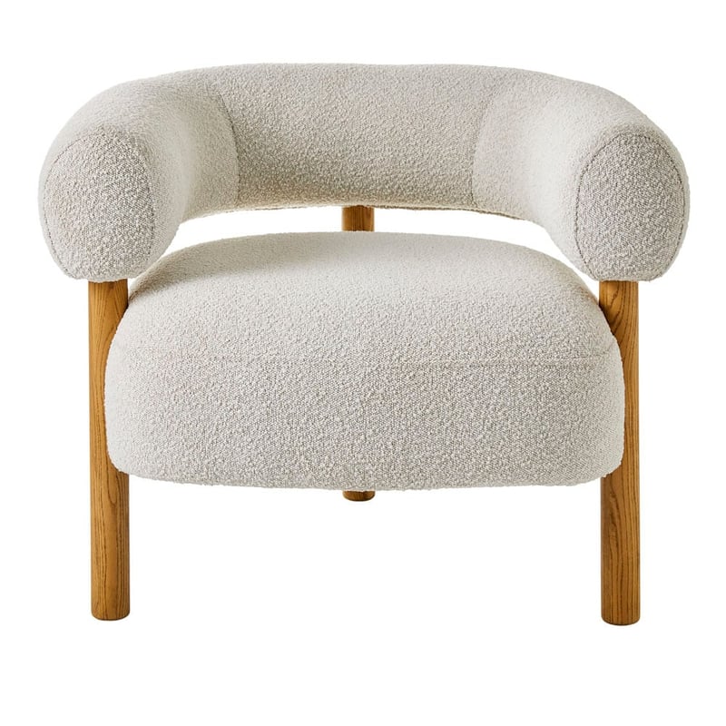 Boston Snow Boucle Chair