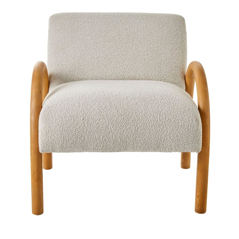 Salo Snow Boucle & Ash Chair