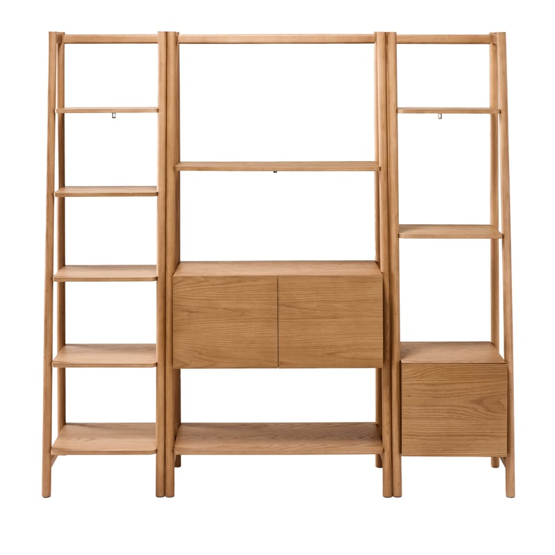 Elk Oak 5 Tier Shelving