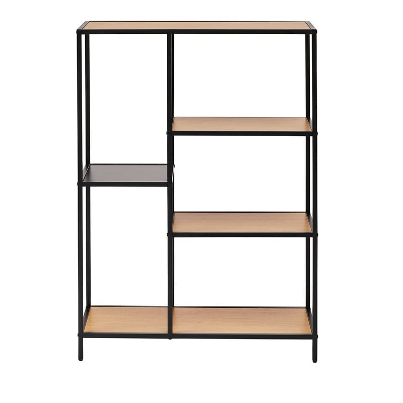 Jasper Black & Oak Small Shelving Unit