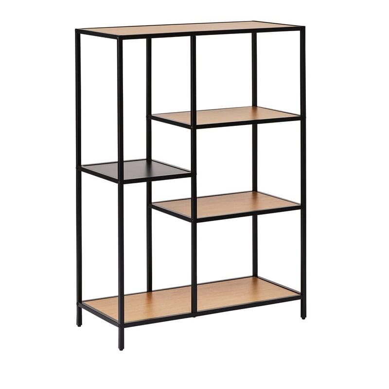 Jasper Black & Oak Small Shelving Unit