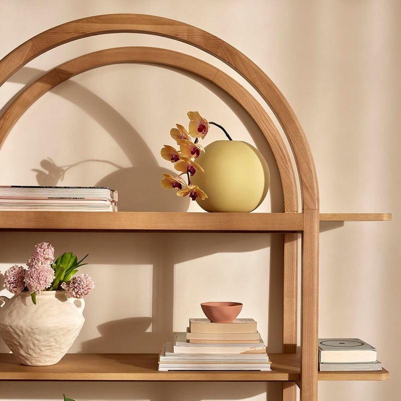 Lunar Oak Bookshelf