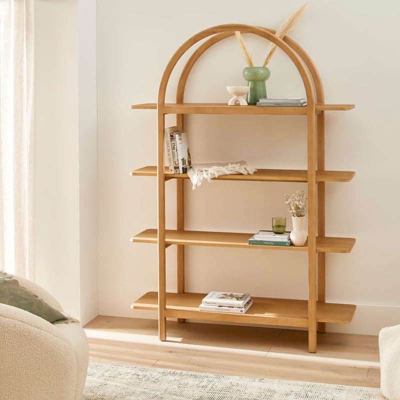 Lunar Oak Bookshelf