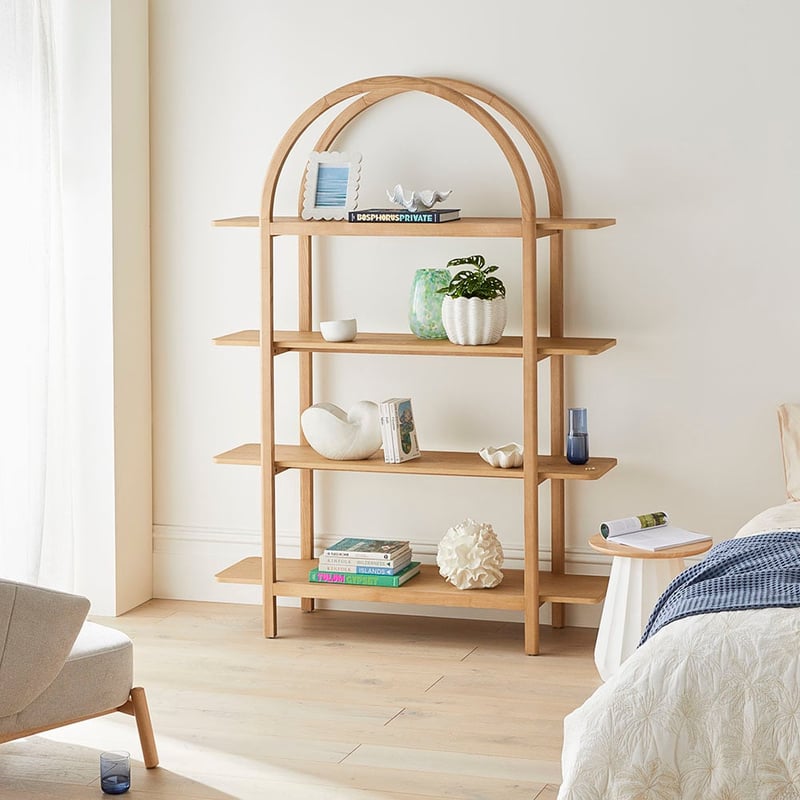 Lunar Oak Bookshelf