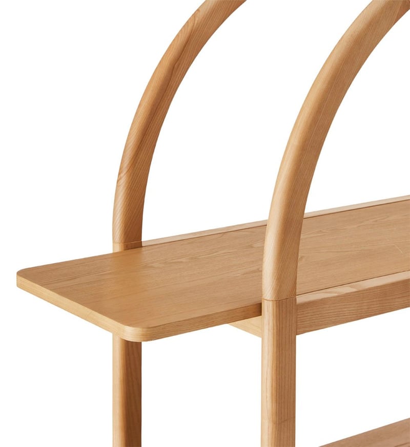 Lunar Oak Bookshelf