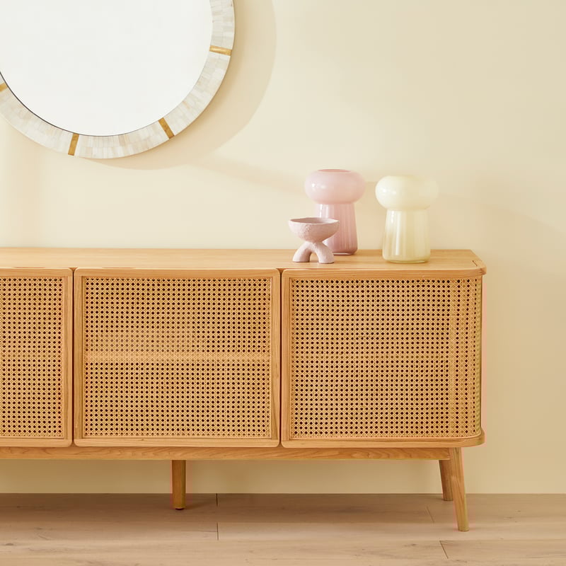 Boden Natural 3 Door Sideboard