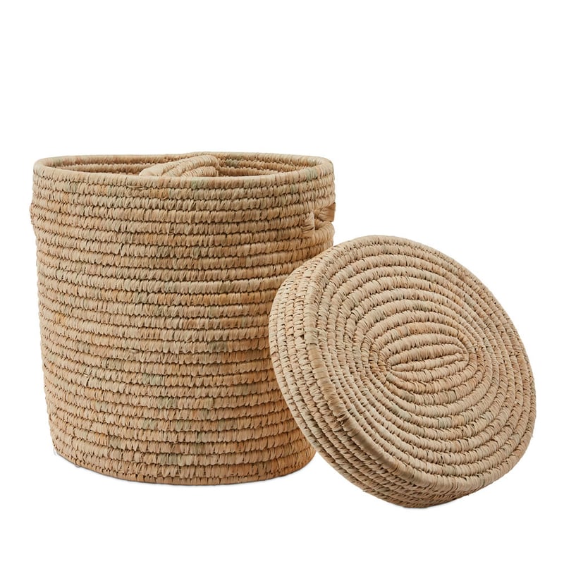 Masai Natural Divided Laundry Basket