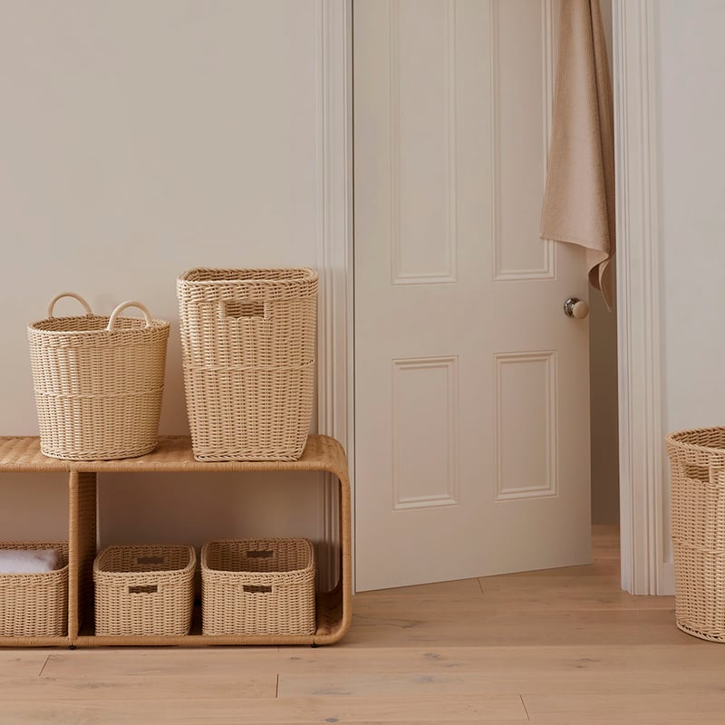 Ren White Laundry Baskets