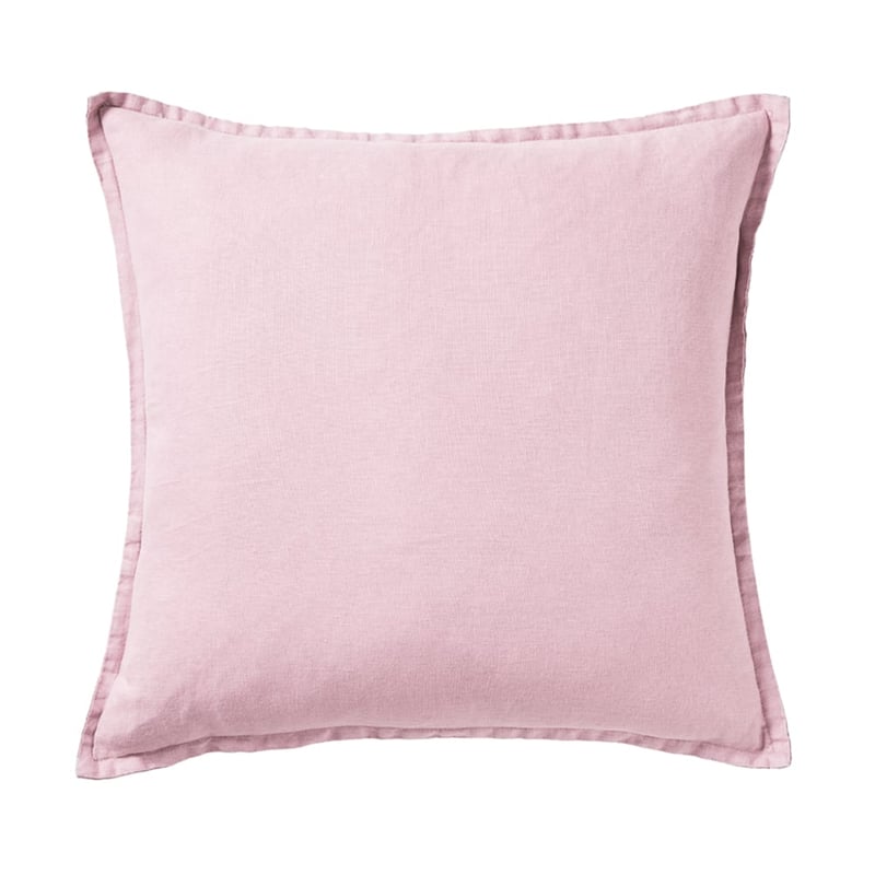 Belgian Vintage Washed Linen Lilac Cushion 