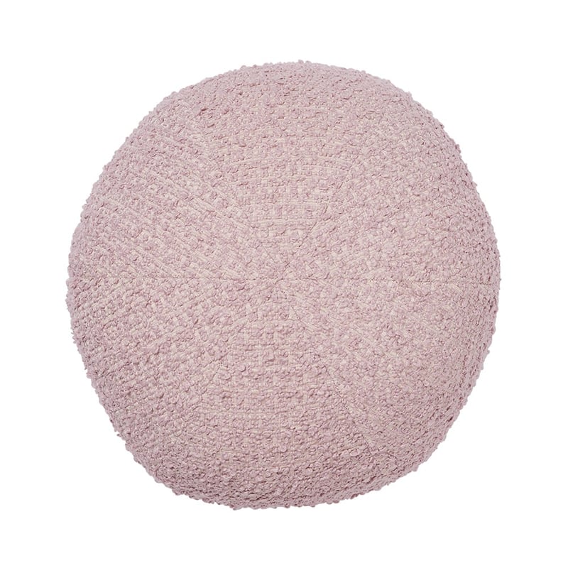 Boucle Wisteria Ball Cushion