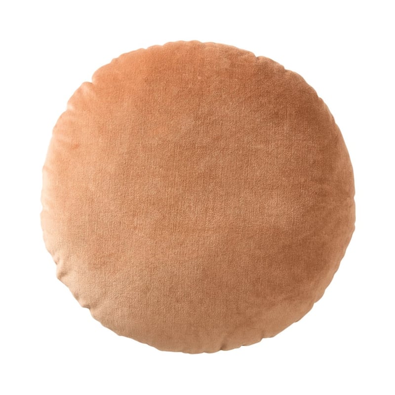 Bombay Almond Round Velvet Cushion