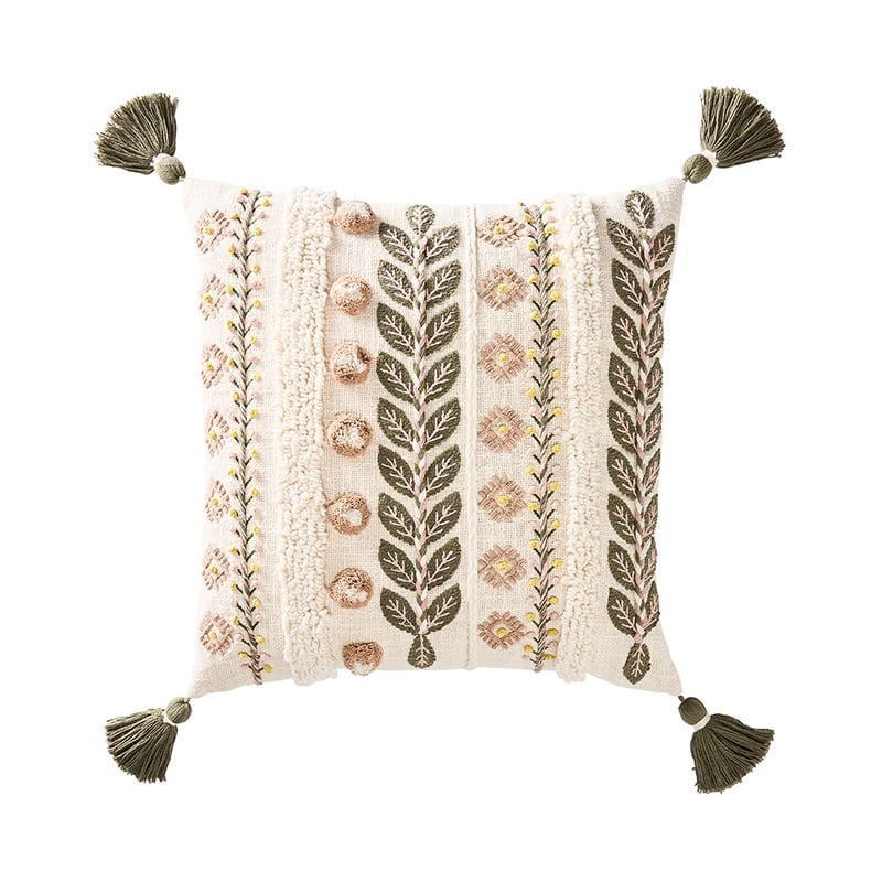 Rhea Green Cushion
